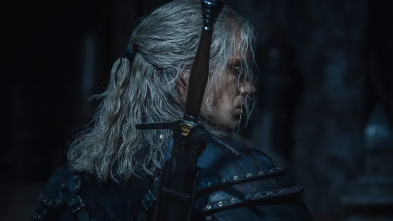 Geralt of Rivia wallpaper, THE WITCHER, Season 2, Fantasy, Sword, Dark warrior