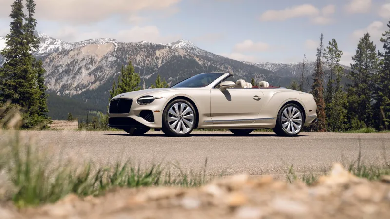 Bentley Continental GT Convertible, 8K wallpaper