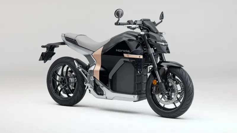 Honda WN7, Electric naked bike, EICMA 2025, White background, 5K wallpaper