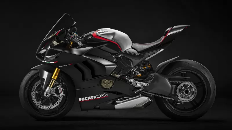 Ducati Panigale V4 SP, 2021, Dark background