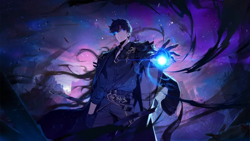 Solo Leveling: ARISE Key Art, Sung Jinwoo 4K Wallpaper