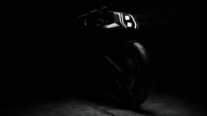 Arc Vector, Electric bikes, Future bikes, Prototype, Dark background, 5K, 8K