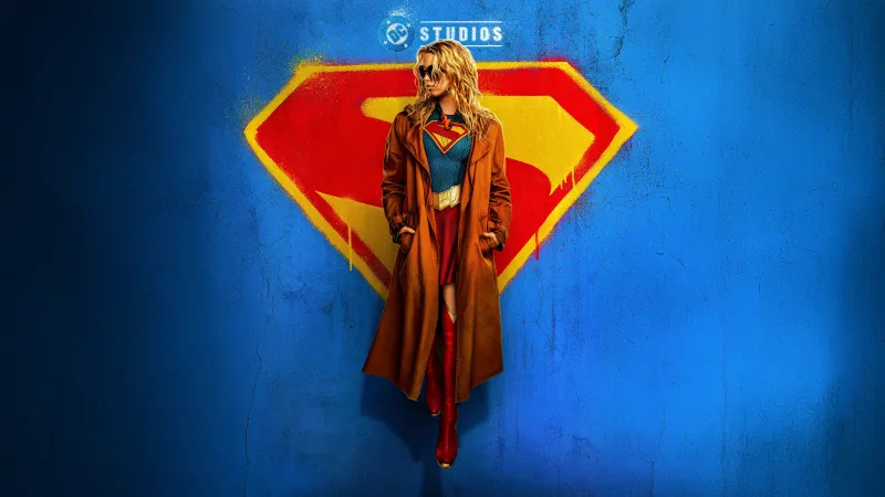 Supergirl (2026), 8K wallpaper, Milly Alcock as Supergirl