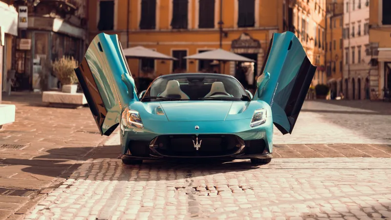 Maserati MCPURA Cielo, iPhone wallpaper 5K