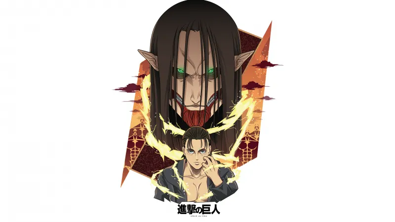 Eren Yeager, Titan, 12K Illustration