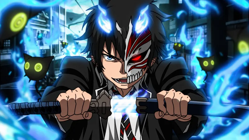 Rin Okumura x Ichigo Kurosaki, Blue Exorcist x Bleach