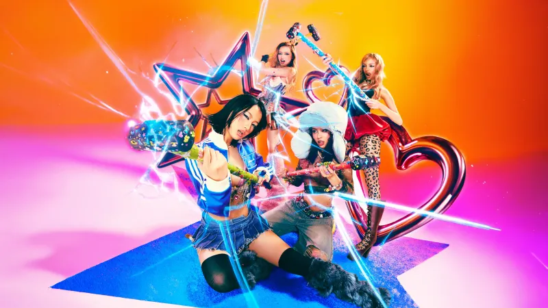 Girlset, Little Miss, Colorful, Vibrant, Girl group, 5K wallpaper