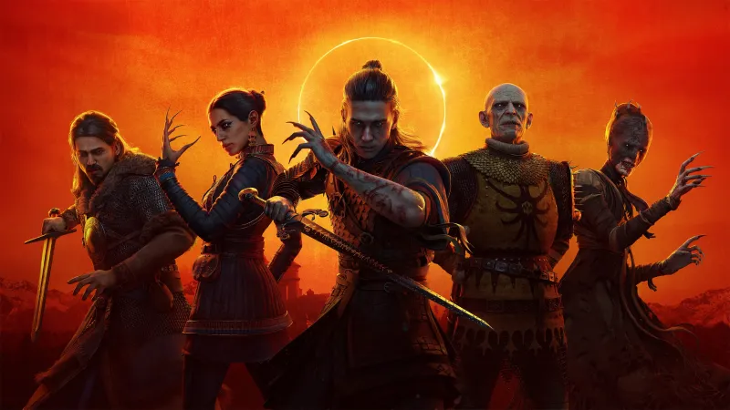 The Blood of Dawnwalker Game poster