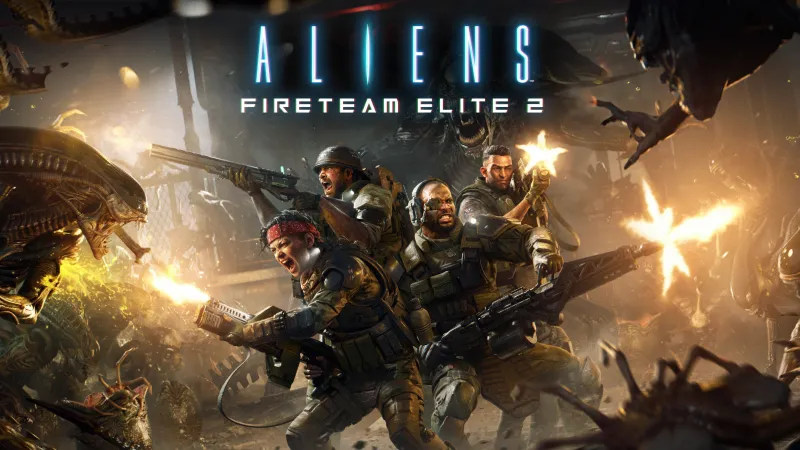 Aliens: Fireteam Elite 2 wallpaper, Colonial Marines, Xenomorphs, Key art