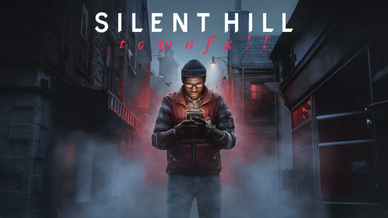 Silent Hill: Townfall wallpaper, Foggy street, Protagonist, Key art