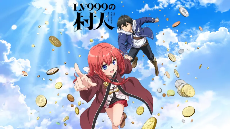 The Villager of Level 999 (LV999 no Murabito), Teaser, Koji Kagami, Alice (The Villager of Level 999), Blue sky, 5K wallpaper