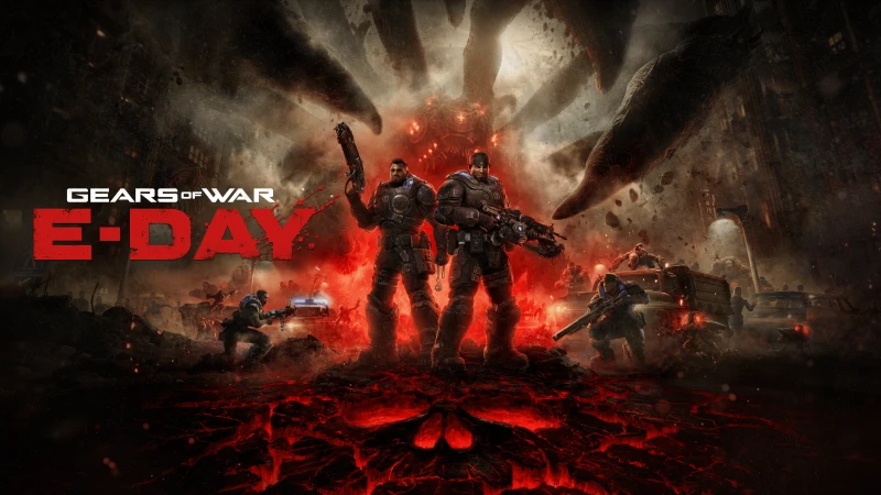 Gears of War: E-Day, Marcus Fenix, Dominic Santiago, 4K wallpaper