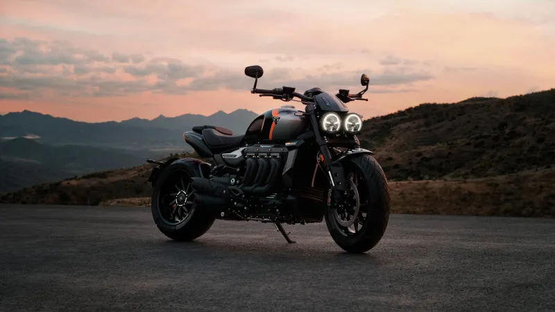 2027 Triumph Rocket 3 Storm R, 12K wallpaper
