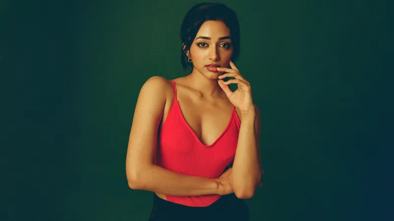 Preity Mukhundhan Red top wallpaper