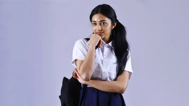 Preity Mukhundhan as School girl, Hrudayam Murali