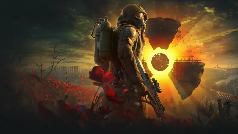 S.T.A.L.K.E.R. 2: Heart of Chornobyl, Stalker, Poppy field, Zone, 4K wallpaper