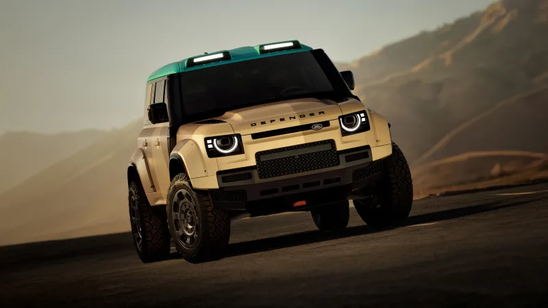 Defender Dakar Prototype 2026, 8K wallpaper