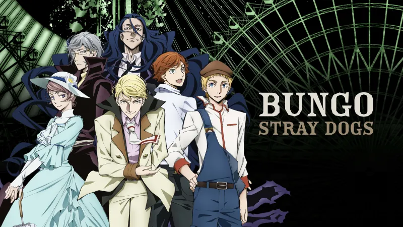 Bungo Stray Dogs wallpaper, Port Mafia, Anime characters
