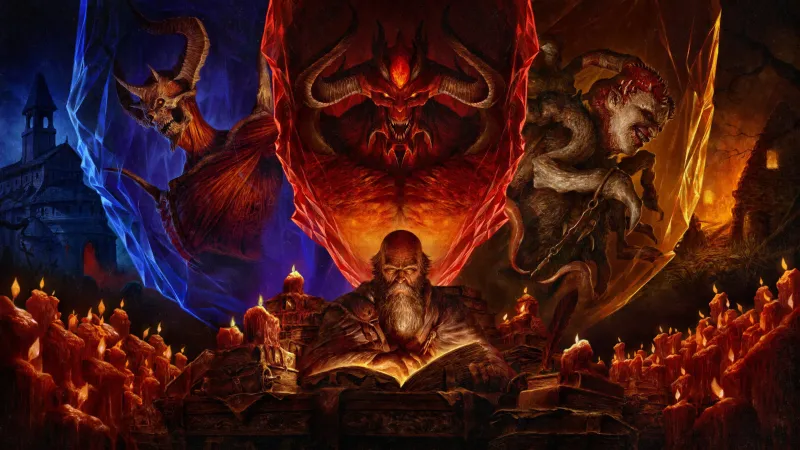 Diablo IV wallpaper, Season of Hell's Legacy, Lilith, Key art