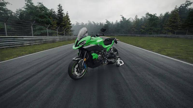 BMW M 1000 XR 100 Jahre Nürburgring, Limited edition, Green, Race track, 2026, 5K wallpaper