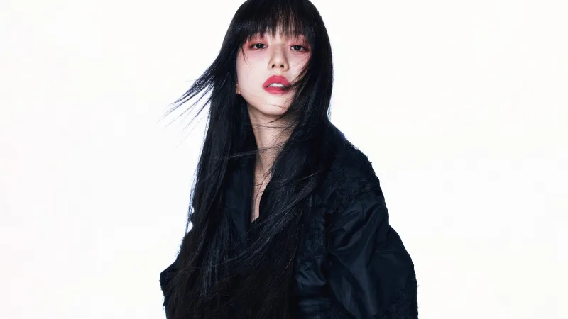 Jisoo, Blackpink, Marie Claire Korea, White background, 5K wallpaper