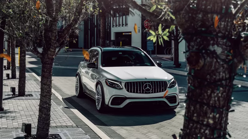 Mercedes-Benz AMG GLE 63 S, White cars, 5K