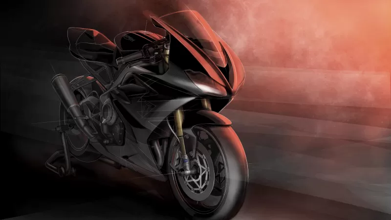 Triumph Daytona 765 Moto2 Limited Edition, Superbikes, Sports bikes, 5K wallpaper
