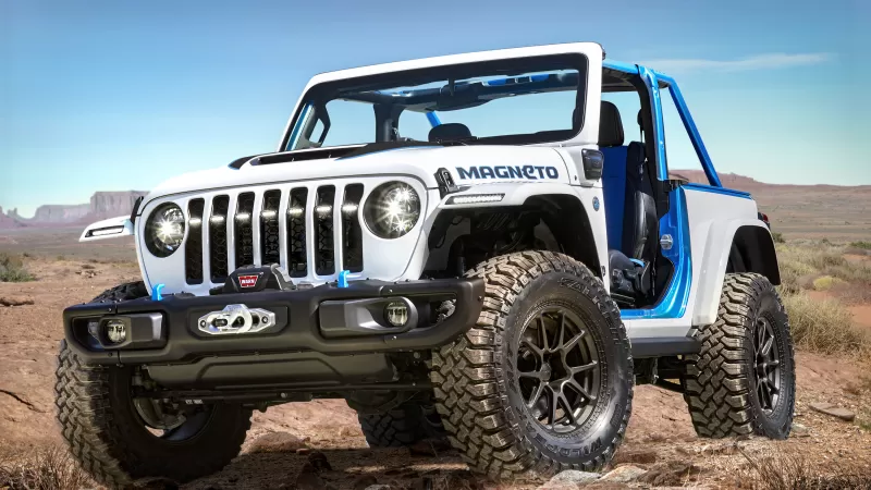 Jeep Wrangler Magneto, Off-roading