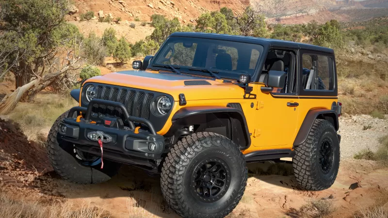 Jeep Orange Peelz, 2021, Off-roading