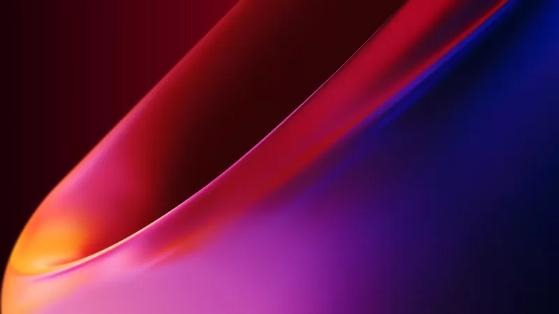 OnePlus 8 Pro, Stock, 2020, Gradients, Red background
