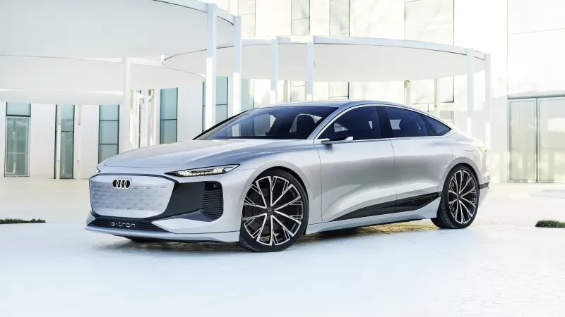Audi A6 e-tron Concept, Electric cars, 2021, 5K, 8K