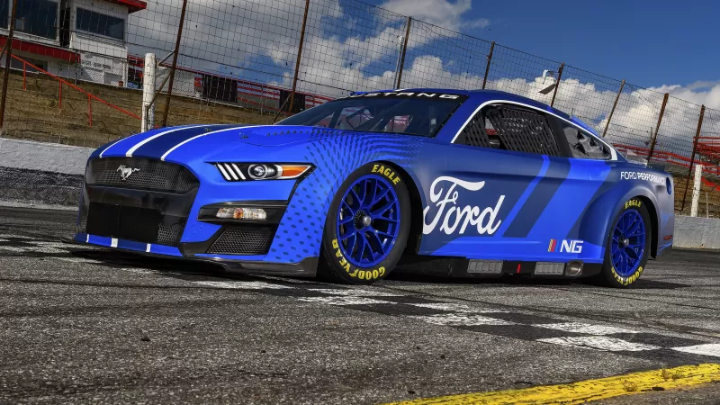 Ford Mustang, NASCAR Race Car, 2021