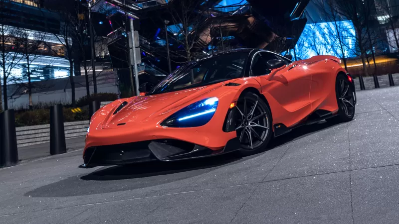 McLaren 765LT, Sports cars, 2021, 5K