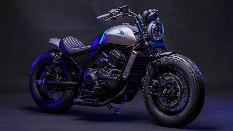 Honda CMX 1100 Rebel, Street bikes, Dark background
