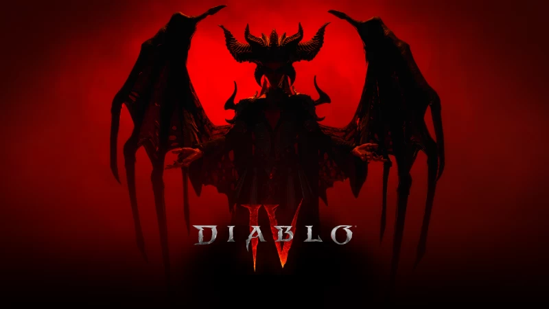 Diablo IV, Lilith, Diablo 4, 2022 Games, Red background, Dark