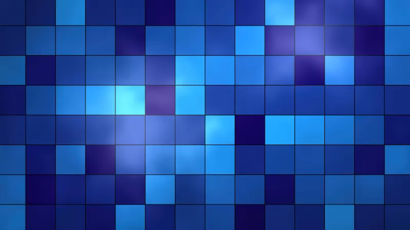 Tiles, Blue background, Squares, Blue tiles, Blue squares