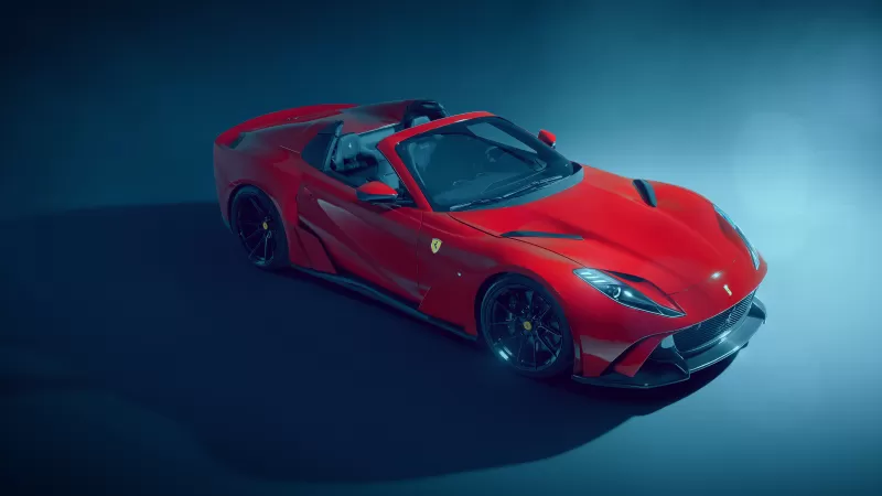 Novitec Ferrari 812 GTS N-Largo, Super Sports Cars, Performance Kit, 2021, 5K