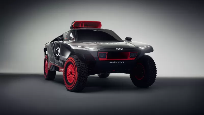 Audi RS Q e-tron wallpaper, Dakar rally prototype, Off-road, 2022