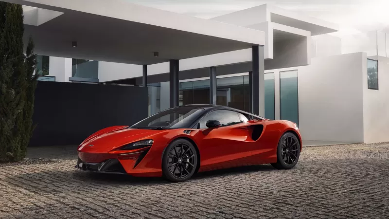 McLaren Artura, Hybrid sports car, 2021, 5K, 8K