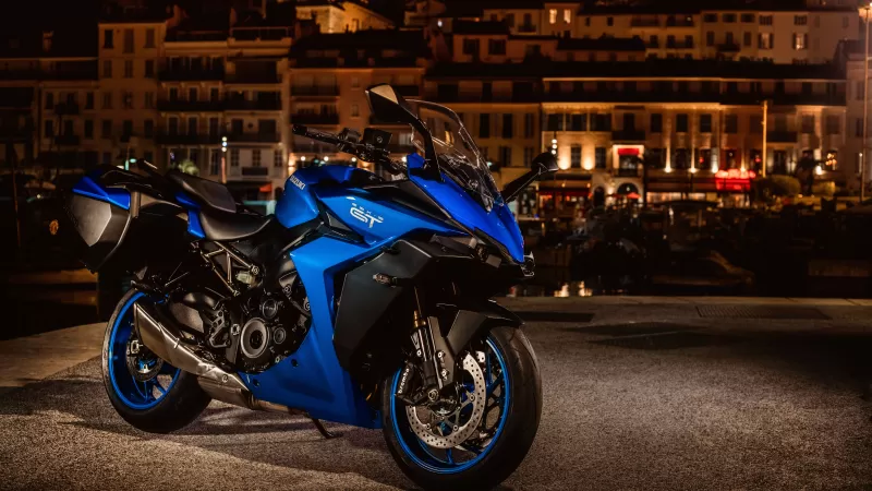 Suzuki GSX-S1000GT, Sports bikes, 2022, 5K, 8K