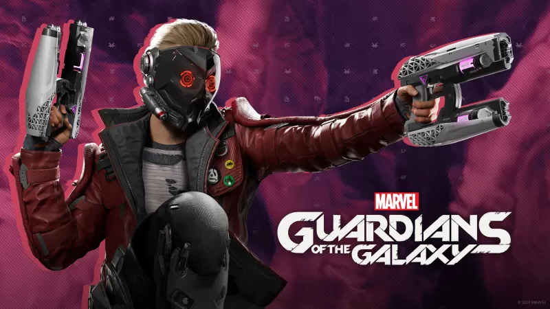 Marvel's Guardians of the Galaxy, Peter Quill, Star-Lord, 2021 Games, PC Games, PlayStation 4, PlayStation 5, Xbox One, Nintendo Switch, Xbox Series X and Series S