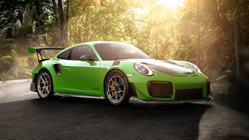 Porsche 911 GT2 RS, 8K wallpaper