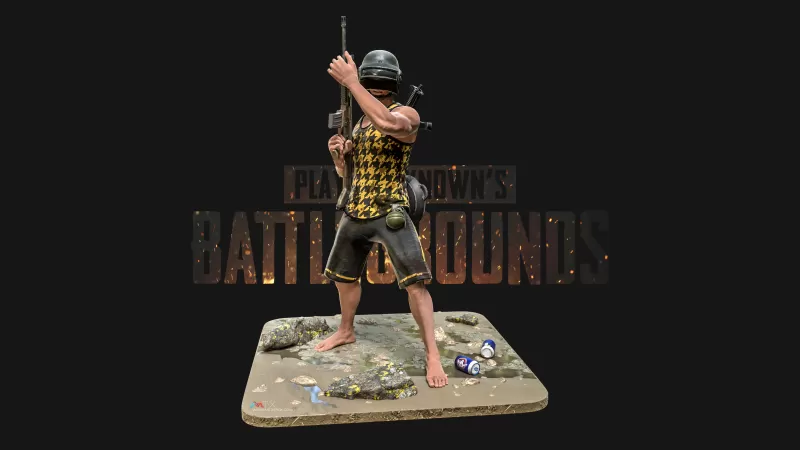 PUBG, PlayerUnknown's Battlegrounds, Black background