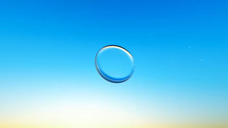Glass, Clear sky, Water drop, Droplet, Transparent, Blue Sky
