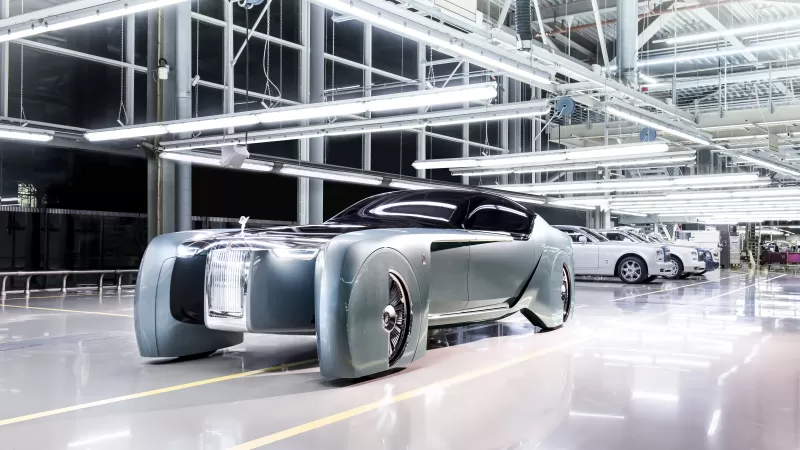 Rolls-Royce 103EX, Vision Next 100, Concept cars, Electric cars, 2021, 5K, 8K