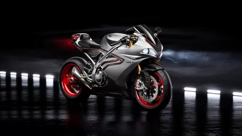Norton V4SV, Superbikes, Dark background, Sports bikes, 5K