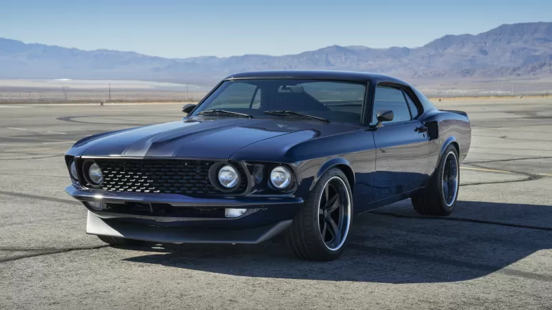 1969 Ford Mustang Restomod wallpaper, Keith Urban, Classic muscle car, Desert