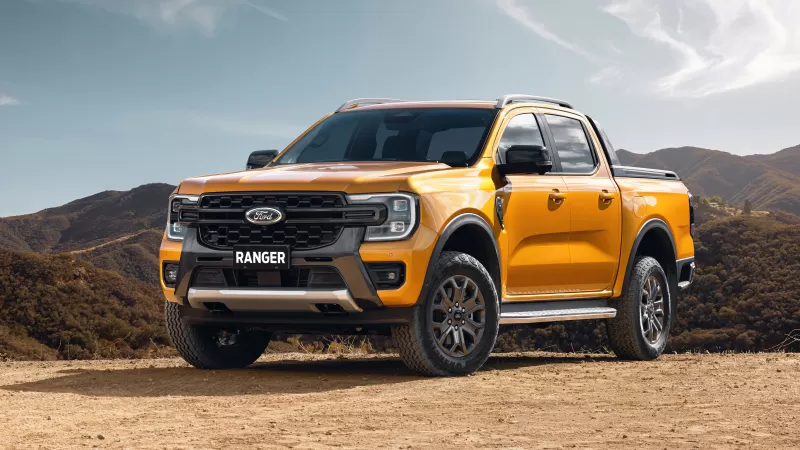 Ford Ranger Wildtrak, Off-Road Trucks, 2022, 5K, 8K wallpaper