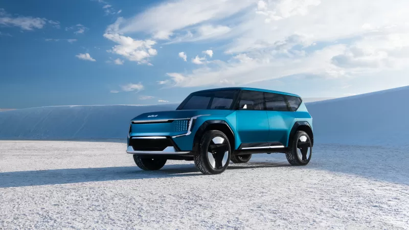 Kia EV9 Concept, Electric SUV, 2021, 5K wallpaper