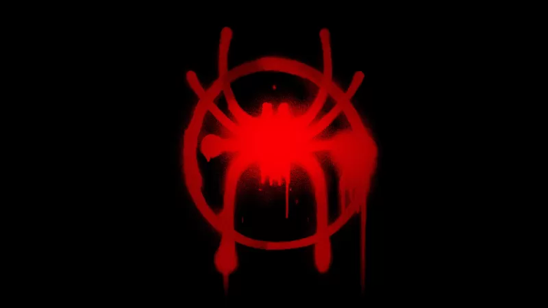 Spider-Man: Across the Spider-Verse - Part One, 2022 Movies, Marvel Comics, Black background, 5K